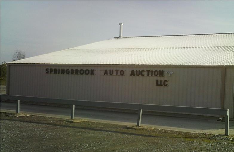 About Springbrook Auto Auction LLC Bank Repo Sales Ohio